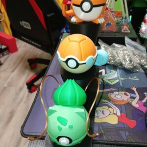 Set Pokeball Pokémon starter+ stand