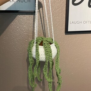 Crochet Hanging Plant