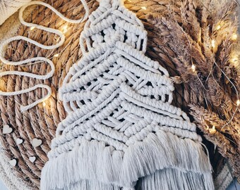 ozdoba choinkowa makrama