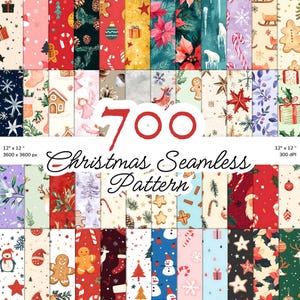 Weihnachten Musterdesigns, Urlaub Musterdesigns, Winter Musterdesigns, Festliche Mustersammlung, Nahtlose Muster