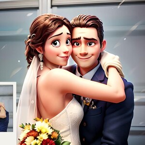 Custom Pixar Character Portrait from Photo, 3D Cartoon Art, Personalized Pixar Transformation, Unique Family & Couple Gift, Cartoon Avatar