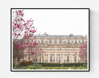 Paris Photography, Spring in Palais Royal, Paris France, Paris Gardens, Spring in Paris, Magnolia Trees, Paris in Bloom