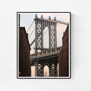 New York City Photography, Taking New York, DUMBO, Manhattan Bridge, Chrysler building, NYC Home Decor, New York City Wall Art, NYC Photo