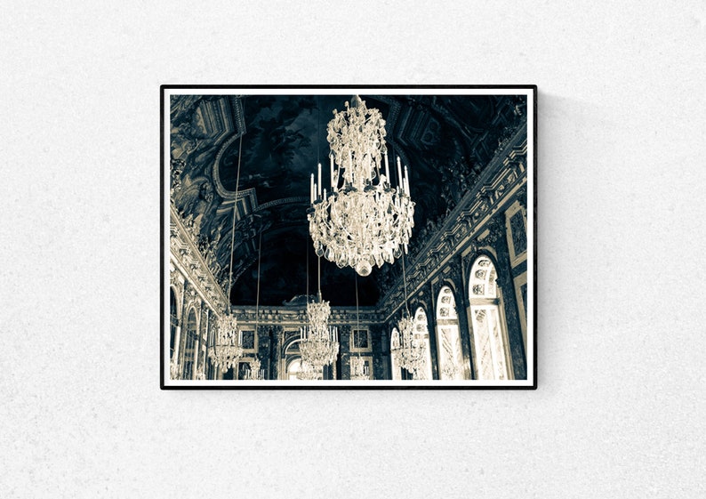 Hall of Mirrors Paris Photography Versailles France Etsy