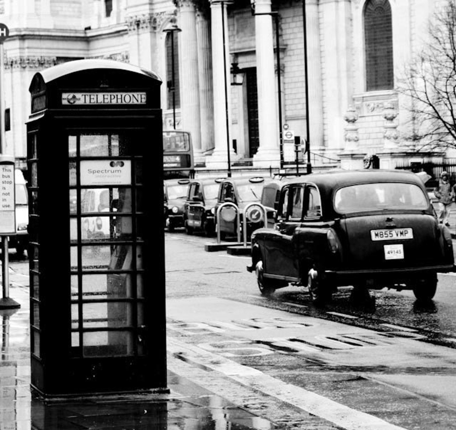 Черно белые фото лондона