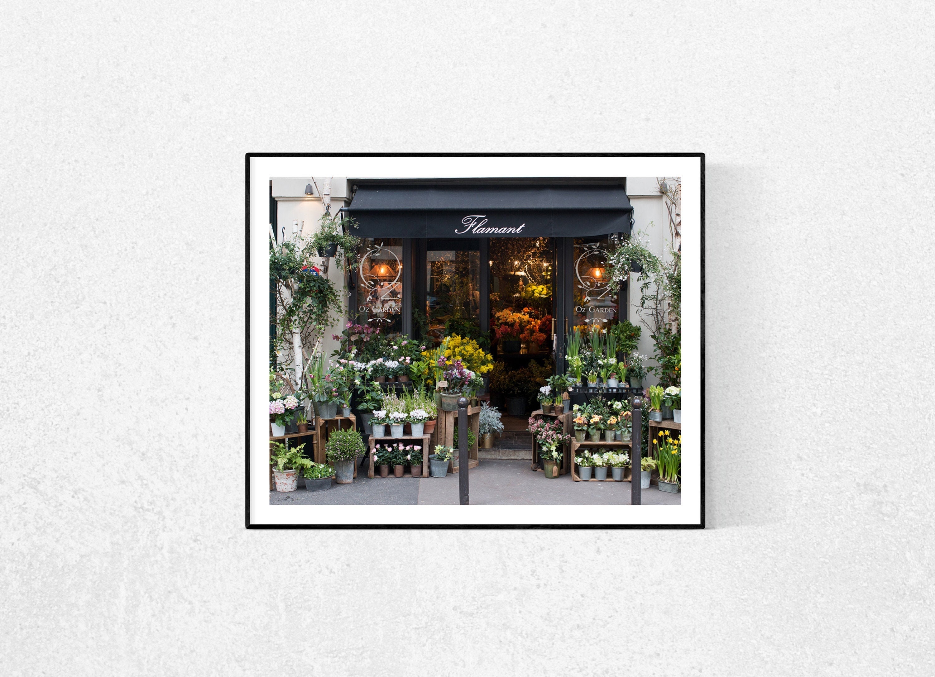 刺しゅうキット 『フランスの風景 パリの花屋さん No.713