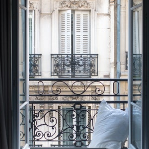 Paris Photography, Waking up in Paris, Parisian Window, Bedroom Scene ...