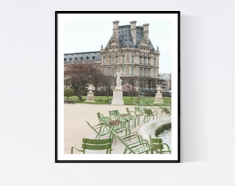 Paris Photography, Morning in The Tuileries , Paris France, Paris Gardens, Paris decor, Louvre, Rebecca Plotnick, Parisian, French