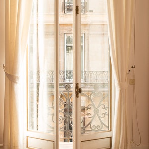 Paris Photography, Afternoon light in the Paris Apartment, Paris Photography Print, Parisian,French, Chasing Light, Gift for the Francophile image 2