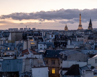 Eiffel Tower: Dusk in Paris Fine Art Photography