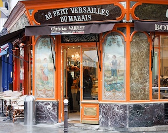 Paris Photography, Au Petit Versailles du Marais, Parisian Boulangerie, Paris, France, Paris bakery Francophile, paris decor, kitchen art
