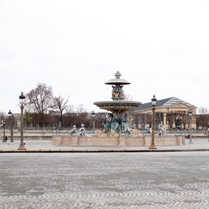 Paris Photography, Place de le Concorde in the Spring, French Decor, Winter in Paris, Rebecca Plotnick, Living Room Art