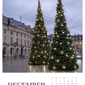 Paris Calendar, A Year in Paris Calendar 2024, Francophile Gift, Paris Through the Season, Rebecca Plotnick, Everyday Parisian, Holiday Gift image 5