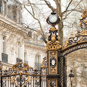 Paris Photography, Parc Monceau Fall Stroll, Paris in the Autumn, Paris Park, Paris Print, Parisian Apartment, Rebecca Plotnick