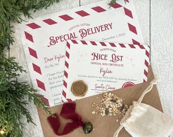 Personalized Santa Letter - Letter from the North Pole
