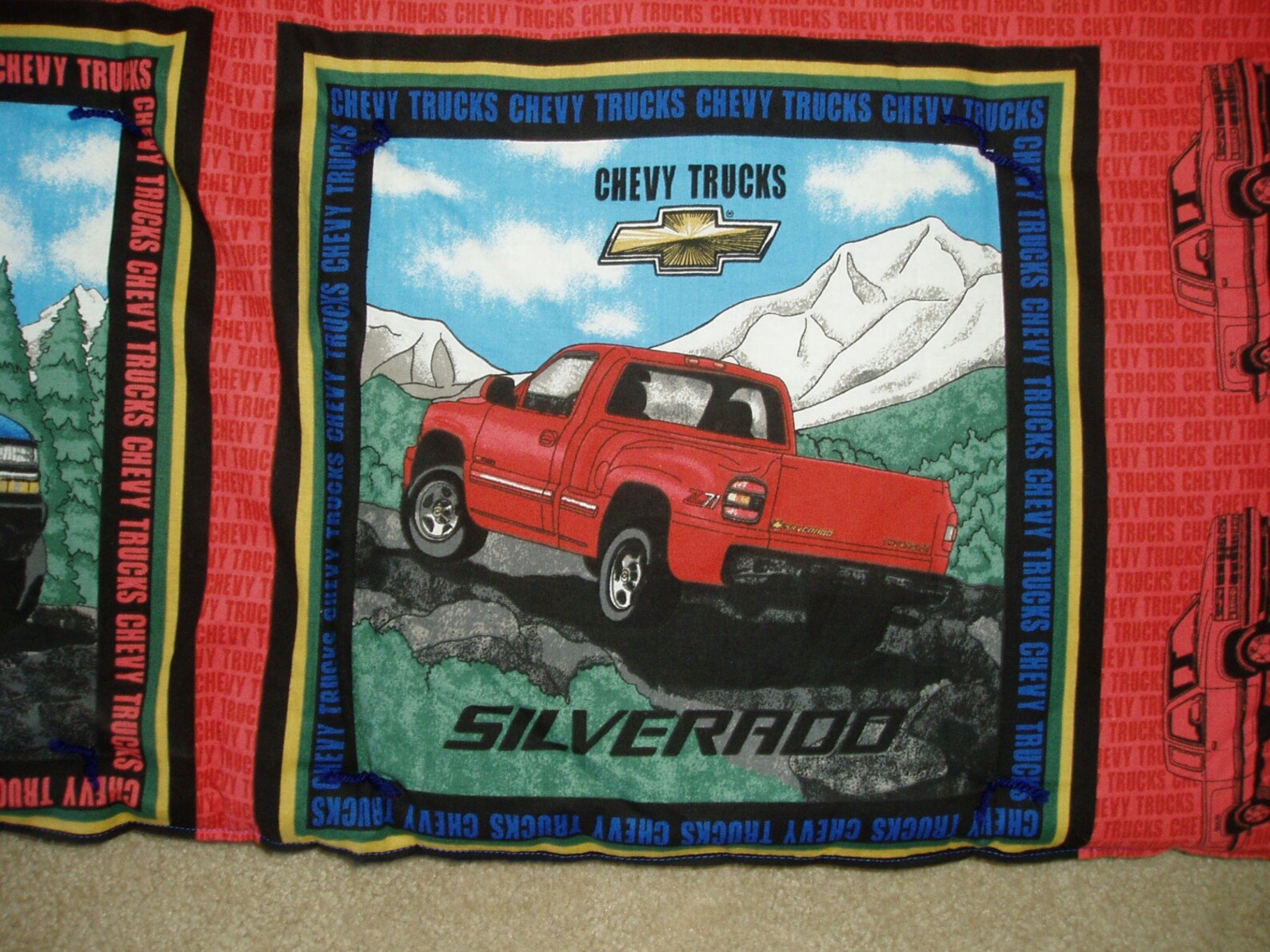 Chevy Truck Throw Quilt/Blanket | Etsy