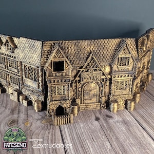 Schermo DM/GM della taverna / Dungeons and Dragons / Giochi da tavolo / Pathfinder / GDR