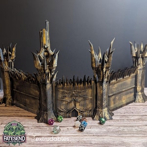 Necrolord DM/GM Screen | Dungeons and Dragons | Table Top Gaming | Pathfinder | RPG