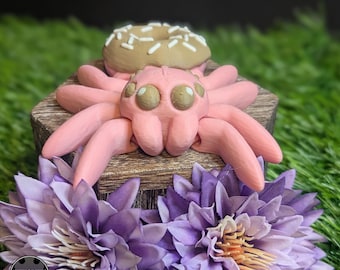 Gelede schattige donutspin | 3D-geprint sensorisch speelgoed | Fidget Buddy