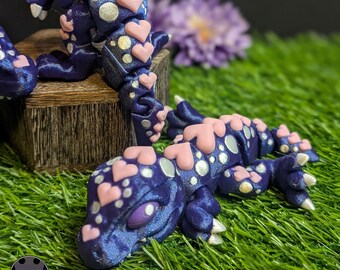 Niedliches Baby Herz T-Rex | in Liebe Dino | Flexible T-Rex | Gelenk T-Rex Dinosaurier | Dino Spielzeug
