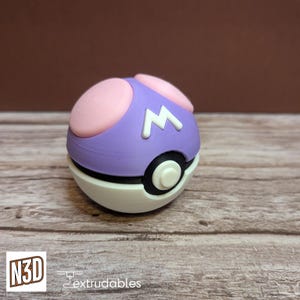 Master Ball / Pokeball / Pokemon Character Ball / Regali Pokemon