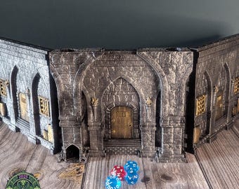 Dungeon DM/GM Screen | Dungeons and Dragons | Table Top Gaming | Pathfinder | RPG