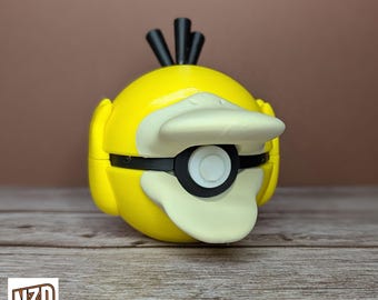 Psyduck-Themed Character Poké Ball | Pokeball Prop | Pokemon Monster Balls | Pokemon Fan Gift | Pokemon Themed Character Balls