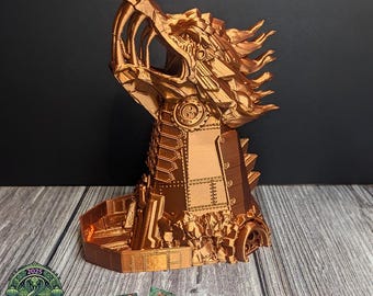 ClockWork Dice Tower by Fates End | Dungeons and Dragons | Table Top Gaming Accessories