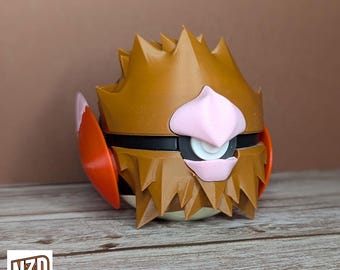 Spearow-Themed Character Poké Ball | Pokeball Prop | Pokemon Monster Balls | Pokemon Fan Gift | Pokemon Themed Character Balls