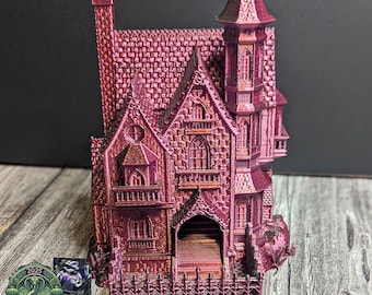 Haunted House Dice Tower av Fates End | Dungeons and Dragons | Bordspelstillbehör