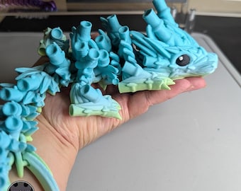 Articulated Coral Dragon | Articulated  Dragon | Fidget Toy | Sensory Toy