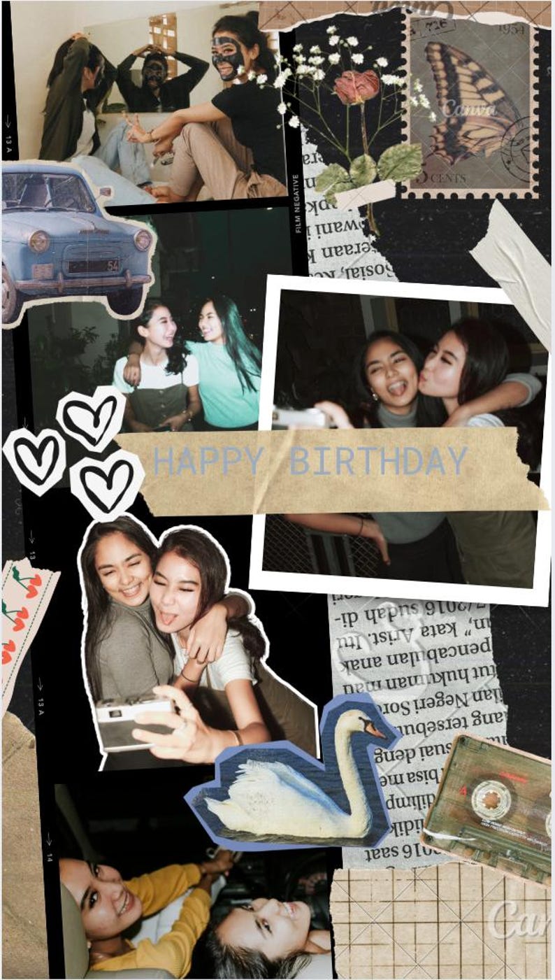 Editable Birthday Instagram Story Template Etsy