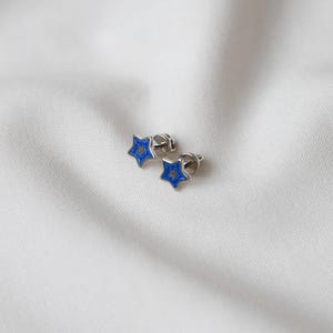 Children Earrings for Girls, Cute Kids Stud Earrings, Toddler or Little Girl Jewelry, Young Girl Earrings, Kids Gift, Childrens Silver Studs