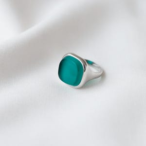 Handmade 925 sterling silver ring, minimalist silver ring set for women, unique everyday simple ring, perfect silver jewelry gift