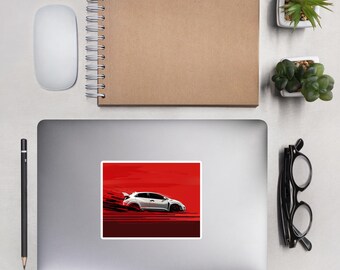 ホンダ シビック タイプ R FL5、車用ステッカー、タイプ R ステッカー