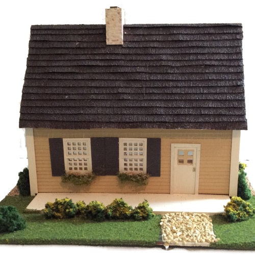 148 Complete Kit Quarter Inch Scale Half Cape Beach Cottage Etsy
