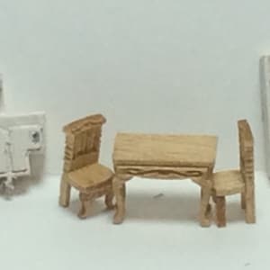 1:144th Inch Scale Furniture Kits Victorian Style Kitchen