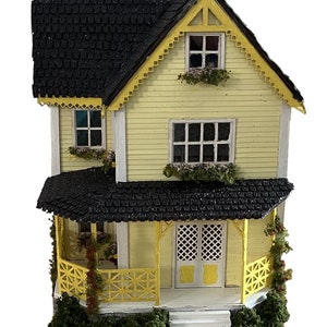 New 1:48 Scale Complete Kit – Quarter Inch Scale Yellow Wall House Kit