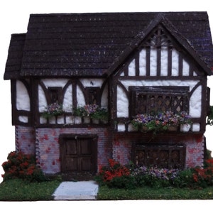 Complete Kit - 1:144th Inch Tudor Style House