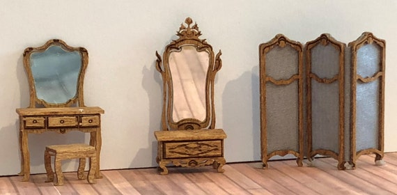 knee length dresses for ladies Vanity Desk with Flip Top Mirror and Lights White 3 in 1 Night Stand Make  up Vanities Set for Women Dressing Table for Bedroom with Storage Stool
