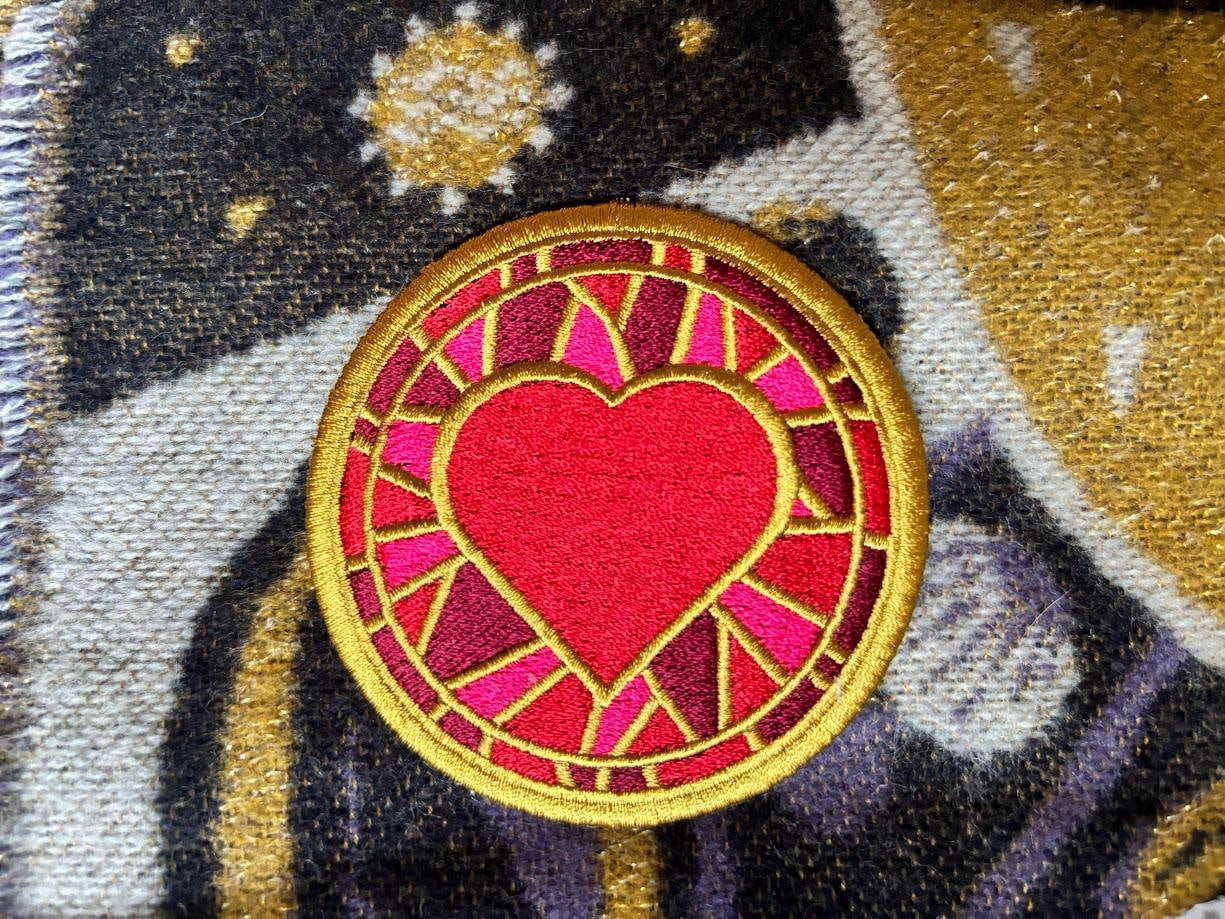 Dragon Age Embroidered Romance Icon Patch
