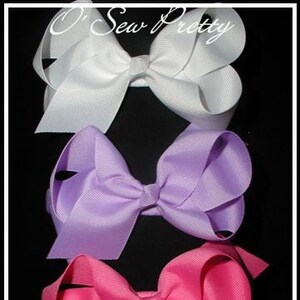 HEADBANDS, Boutique HEADBAND with Hair bow. Ribbon Headbands, Girls Headbands, Back to School Bows, Large bow headband,