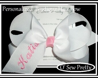Names On Hair Bows Etsy