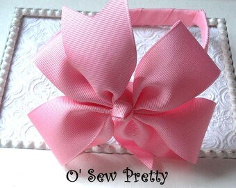 Classic Headband with Ribbon Bow, Back to School Headband