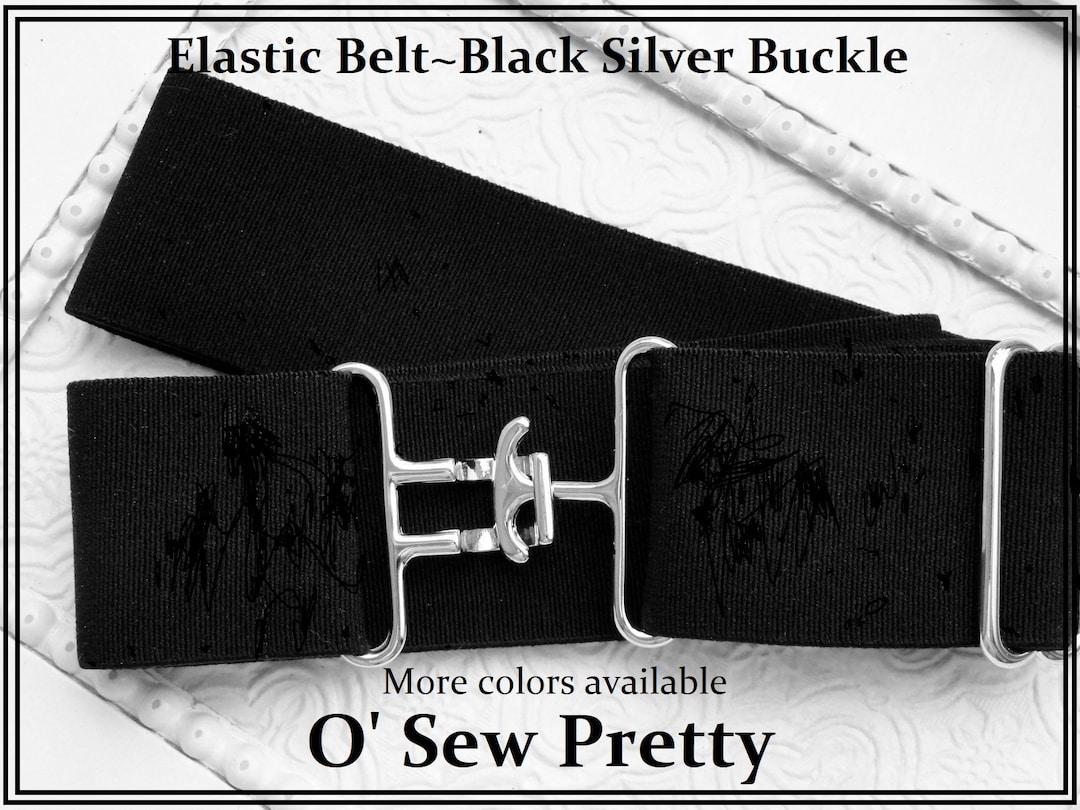 1.5 Inch Elastic Equestrian Belt, Equestrian Gifts, Elastic Equestrian