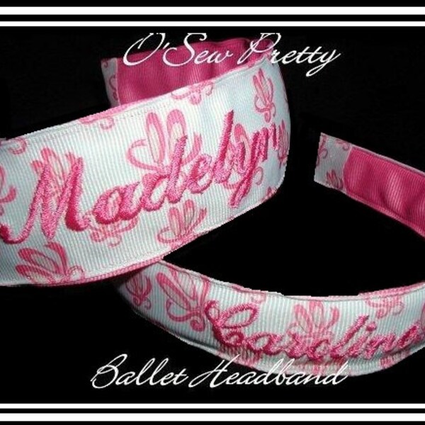 Ballerina Headband Etsy