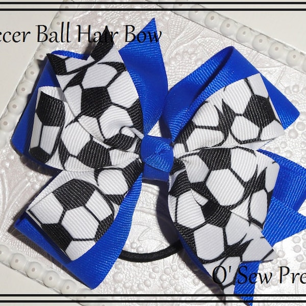Sport Hair Bows Etsy