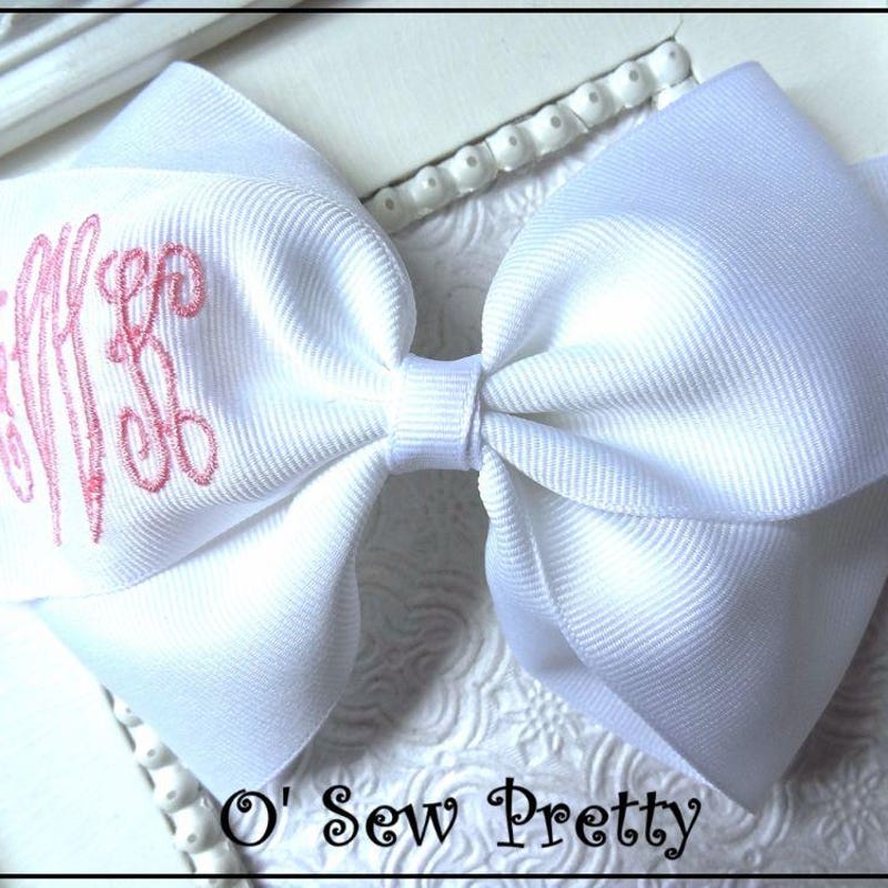 8 and Quot Hair Bow - Etsy
