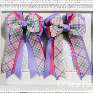 Bows Pony Polka Dot Pre-made Horse Show Bows
