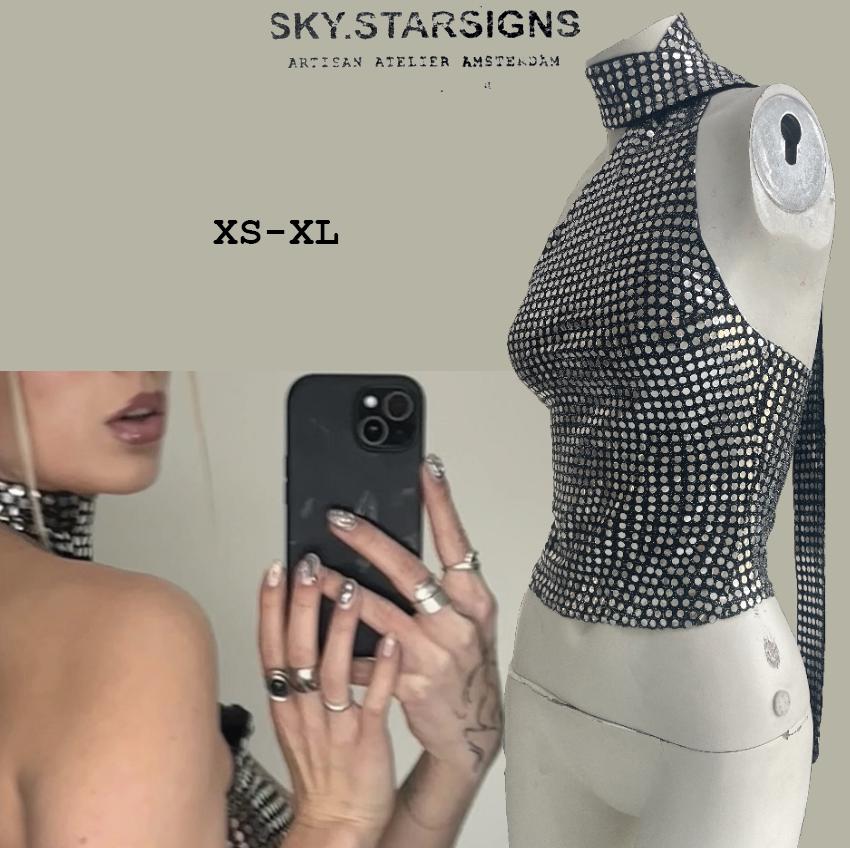 Scarf Halter Top Digital Sewing Pattern PDF (A4 + US Letter) confident beginner friendly ~